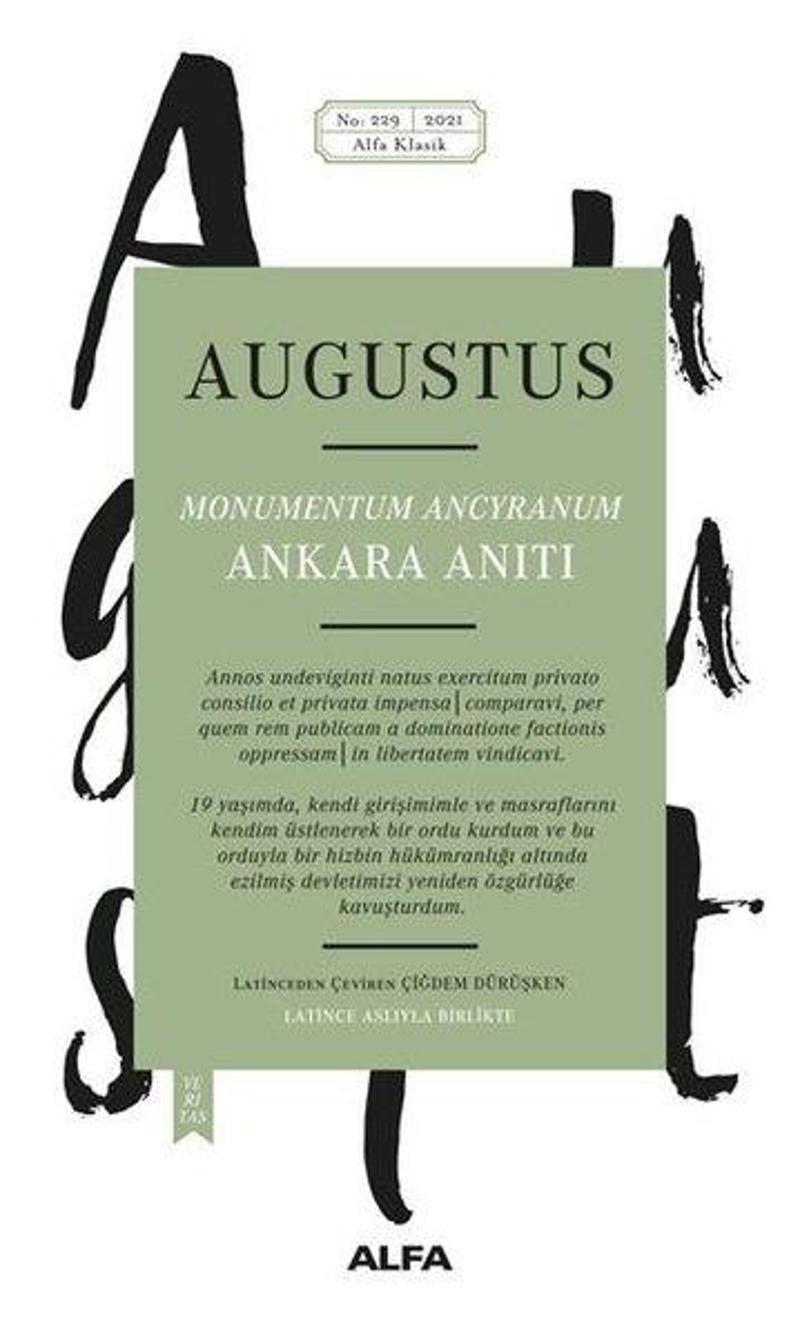 Alfa Yayıncılık Ankara Anıtı - Augusto Monterroso
