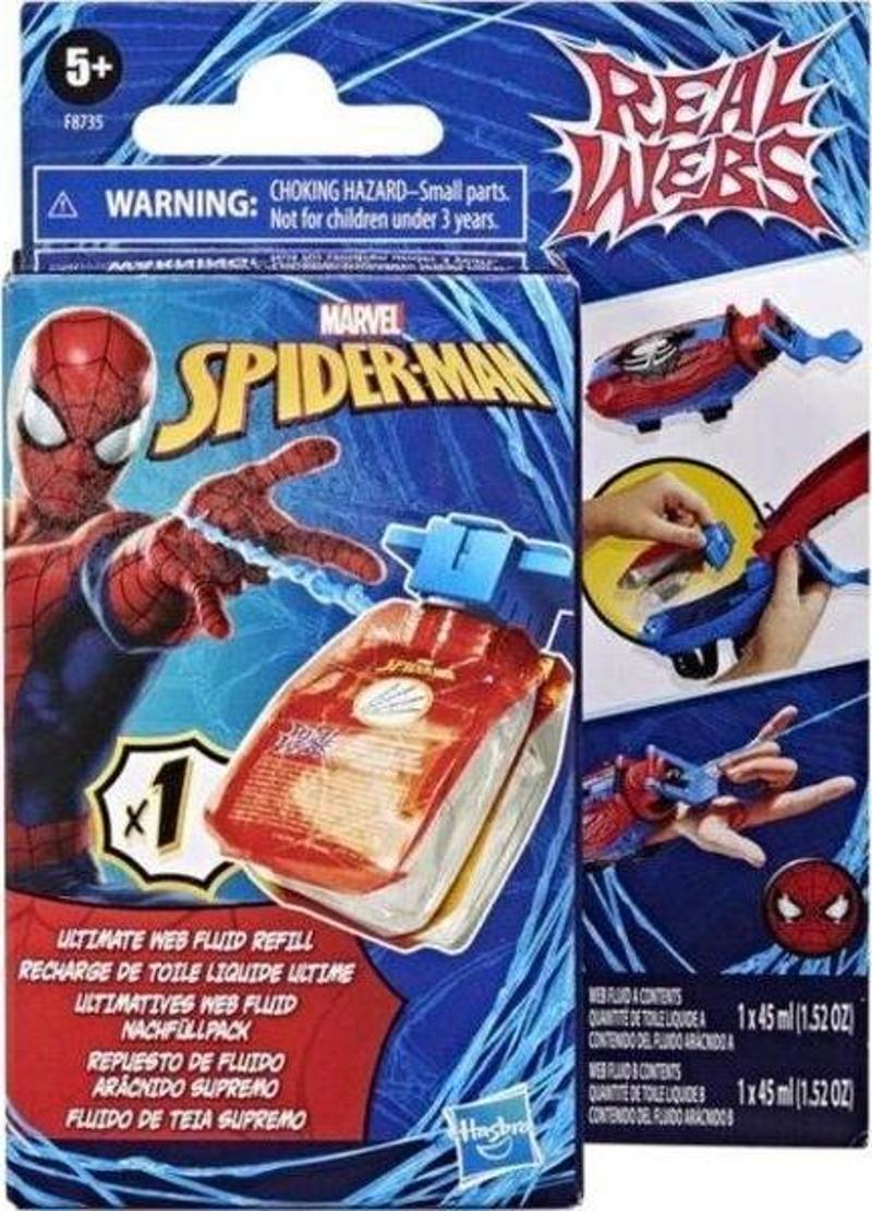 Marvel Spider-Man Real Webs Ultimate Ağ Sıvısı Yedeği