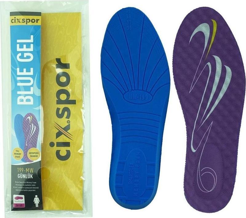 Spor Blue Gel Ayakkabı Tabanlığı Mor