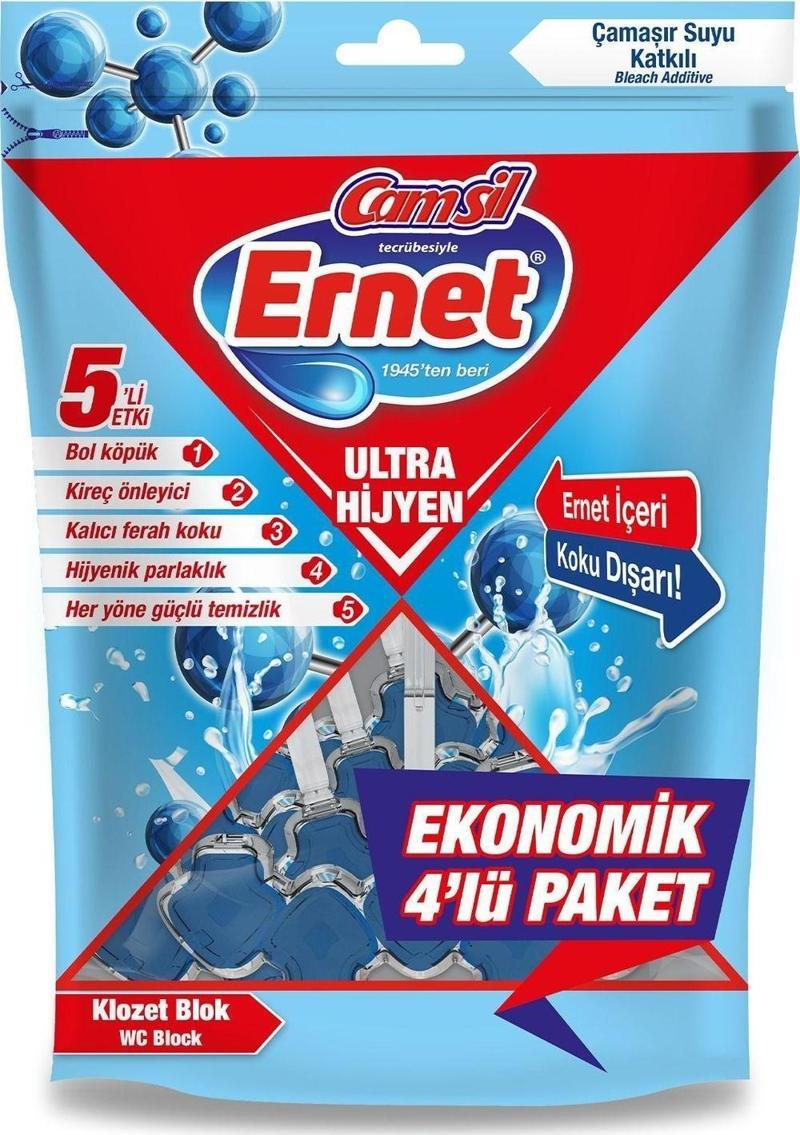 Ultra H.Çamaşır Suyu Katkılı 4X50G