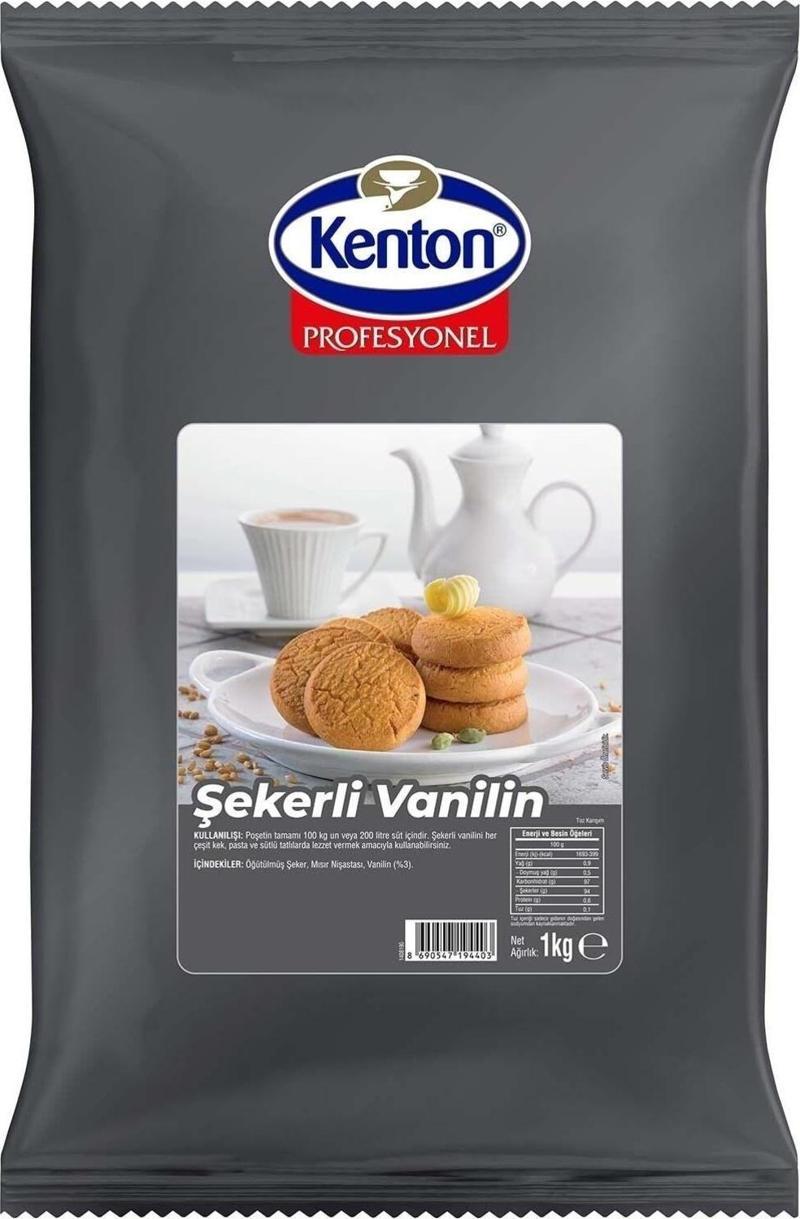 Profesyonel Şekerli Vanilin 1 Kg