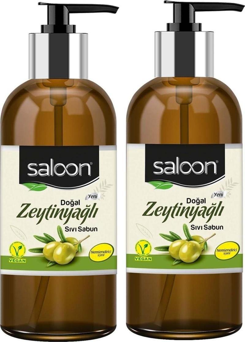 Doğal Zeytinyağlı Sıvı Sabun 485 Ml 2'Li