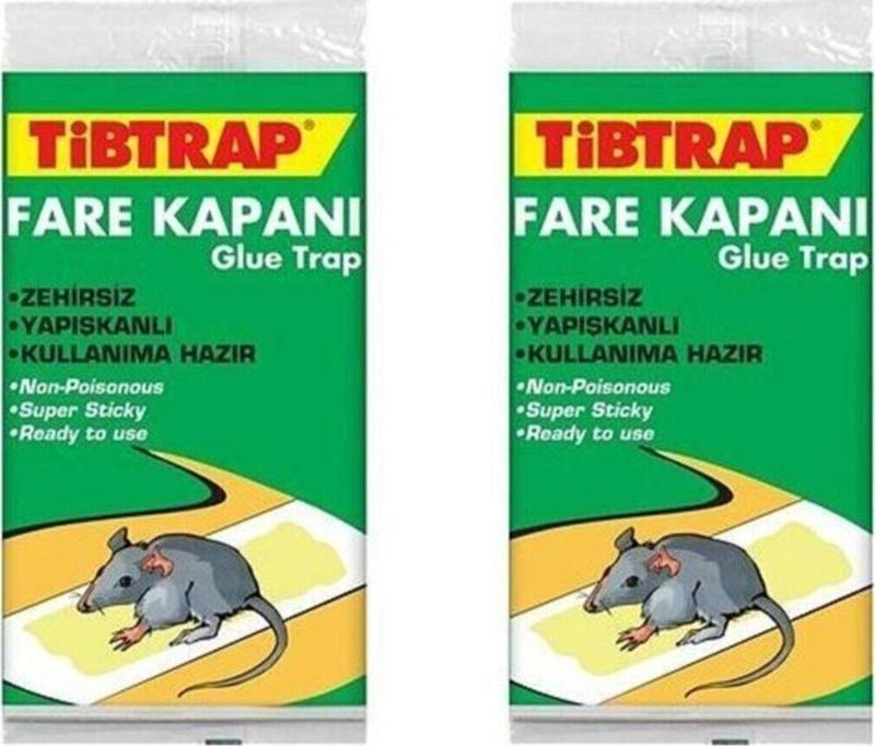 Tibtrap Zehirsiz Yapışkan Yüzeyli Kullanıma Hazır Fare Kapanı 1 Karton