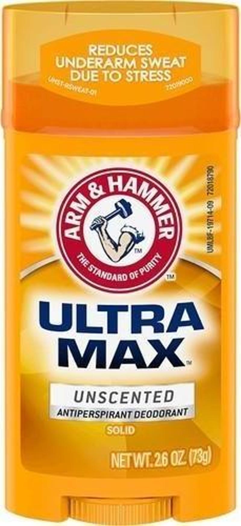 Arm&Hammer Ultra Max Unscented Deostick 73 gr