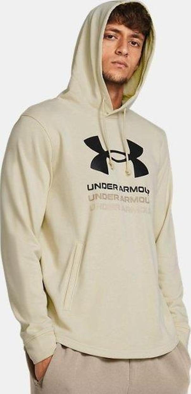 UA Rival Terry Graphic Hood Erkek Sweatshirt