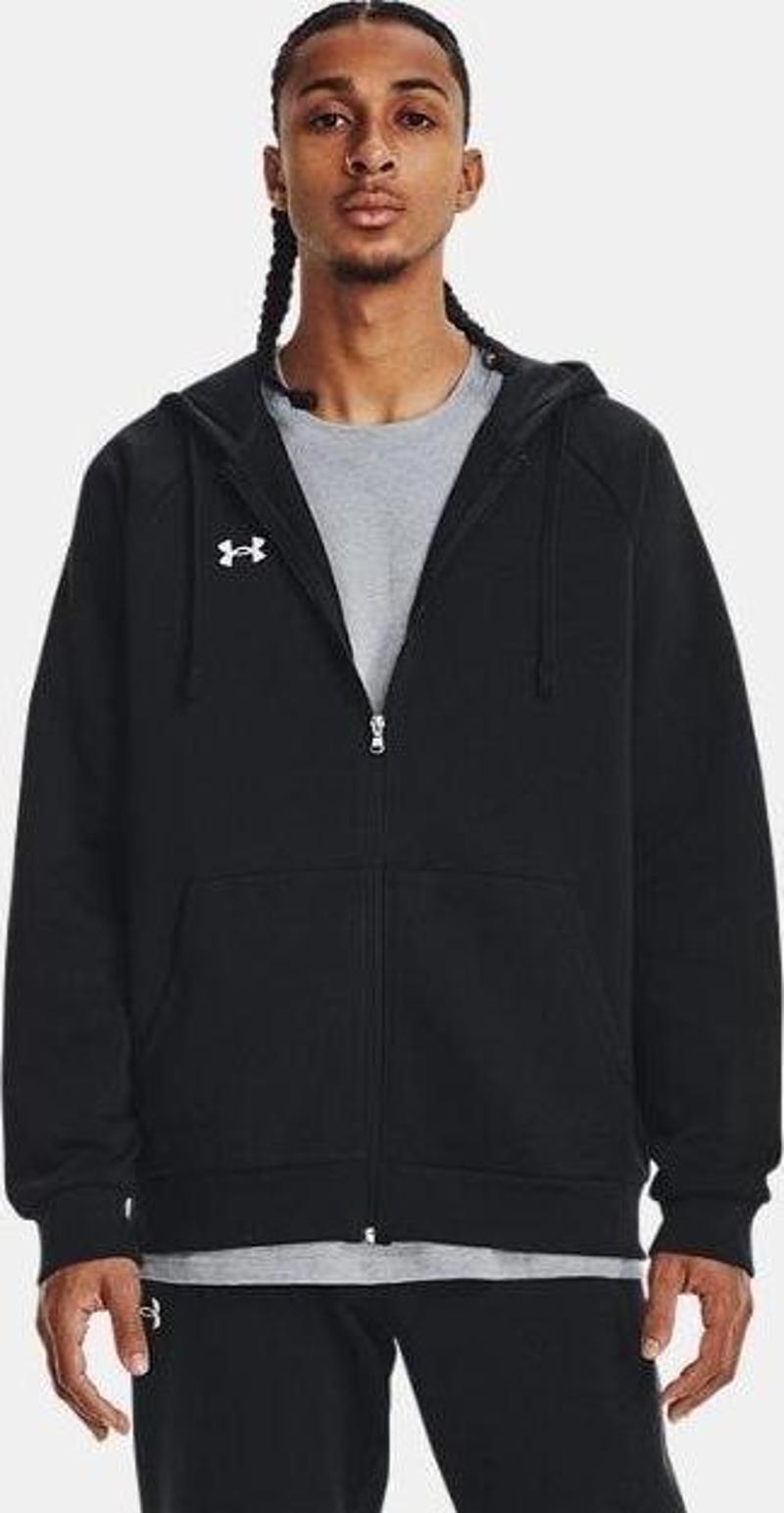 UA Rival Fleece FZ Hoodie Erkek Sweatshirt