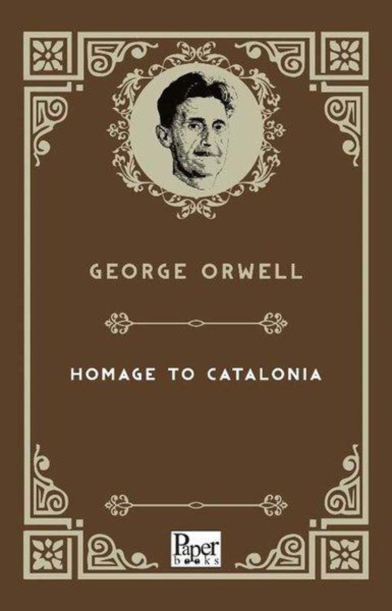 Paper Books Homage To Catalonia - George Orwell