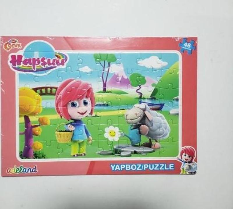 Trt Çocuk Hapşuu 48 Parça Yapboz (Puzzle)