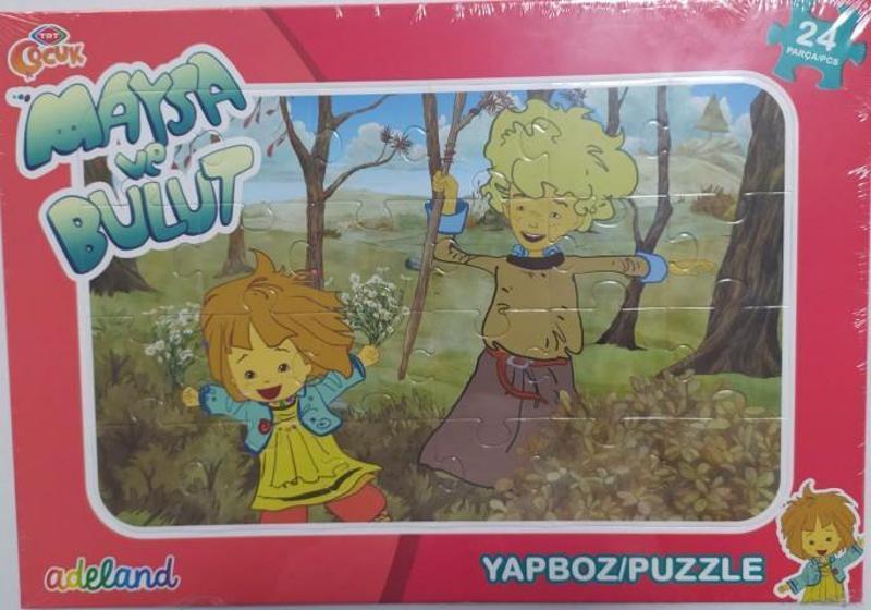 Trt Çocuk Maysa ve Bulut 24 Parça Yapboz (Puzzle)