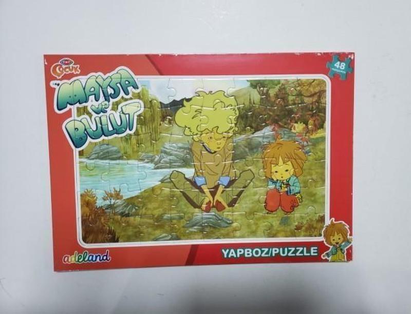 Trt Çocuk Maysa ve Bulut 48 Parça Yapboz (Puzzle)