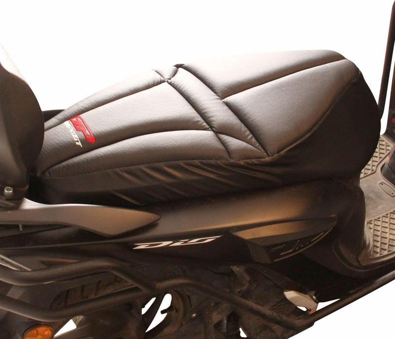 Honda Dio 2021-2024 Uyumlu Motosiklet Konfor Sele Kılıfı Siyah