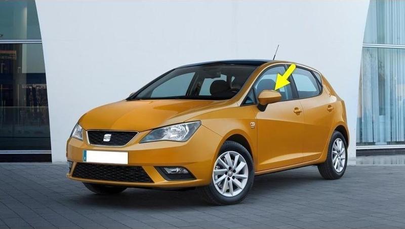 Seat İbiza 2013-2017 Sol Dış Dikiz Aynası Kapağı 6J0857537D