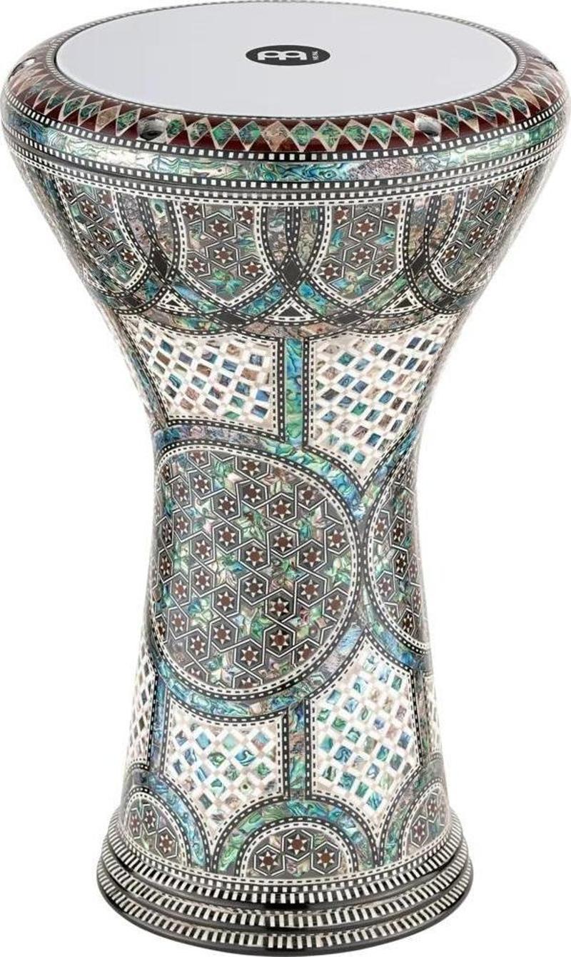 AEED3 Artisan 8 3/4" Darbuka (Blue Pearl, Mosaic Palace Finish)