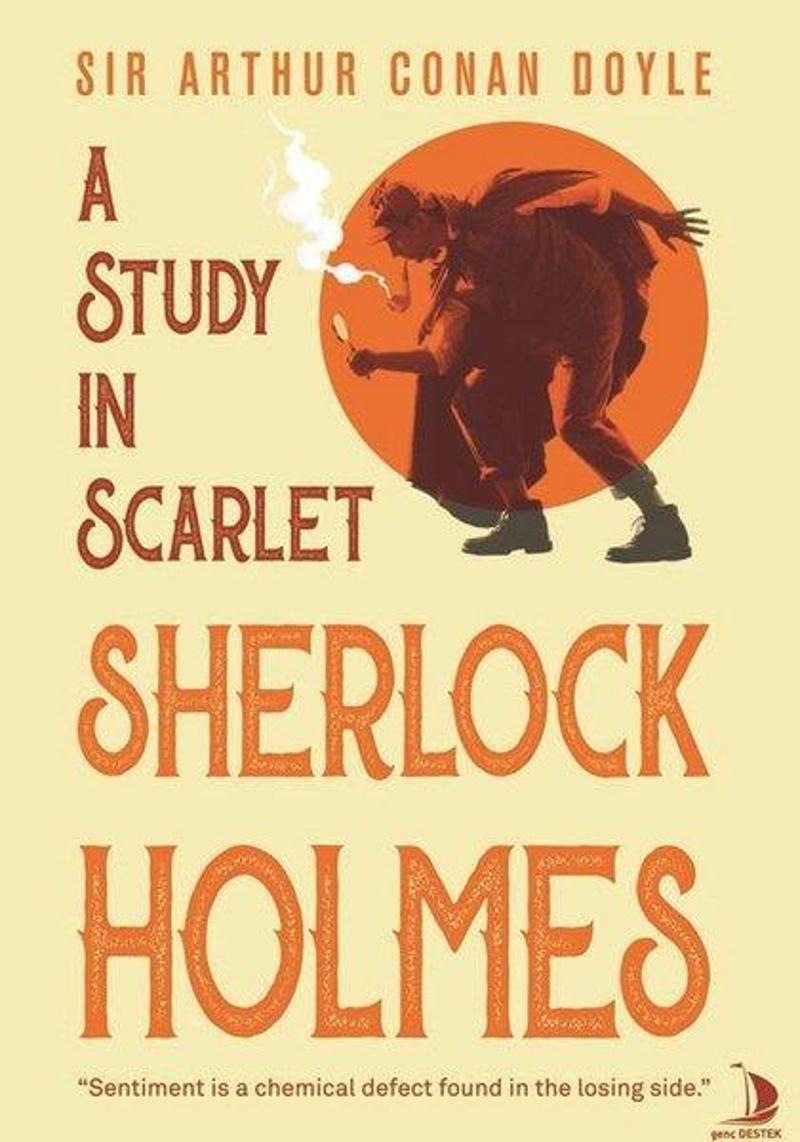 Genç Destek A Study In Scarlet Sherlock Holmes - Sir Arthur Conan Doyle
