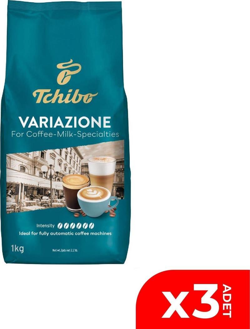 Variazone Çekirdek Kahve 1000 g 3'lü