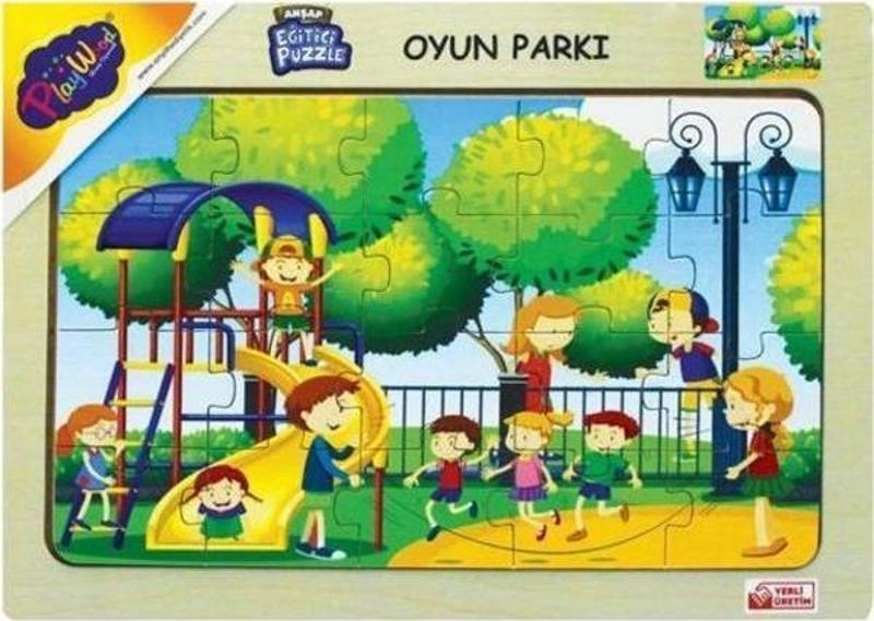 Ahşap Eğitici Puzzle Oyun Parkı Ony-176