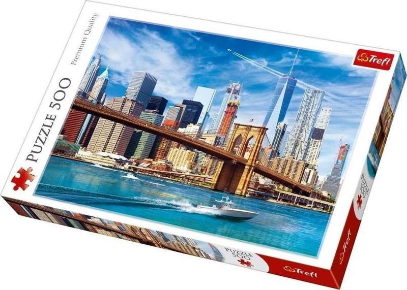 Puzzle View Of New York 500 Parça Puzzle