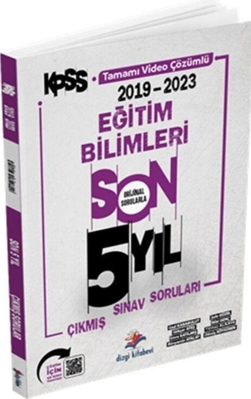 2024 KPSS Eğitim Bilimleri Son 5 Yıl Video Çözümlü Çıkmış Sorular