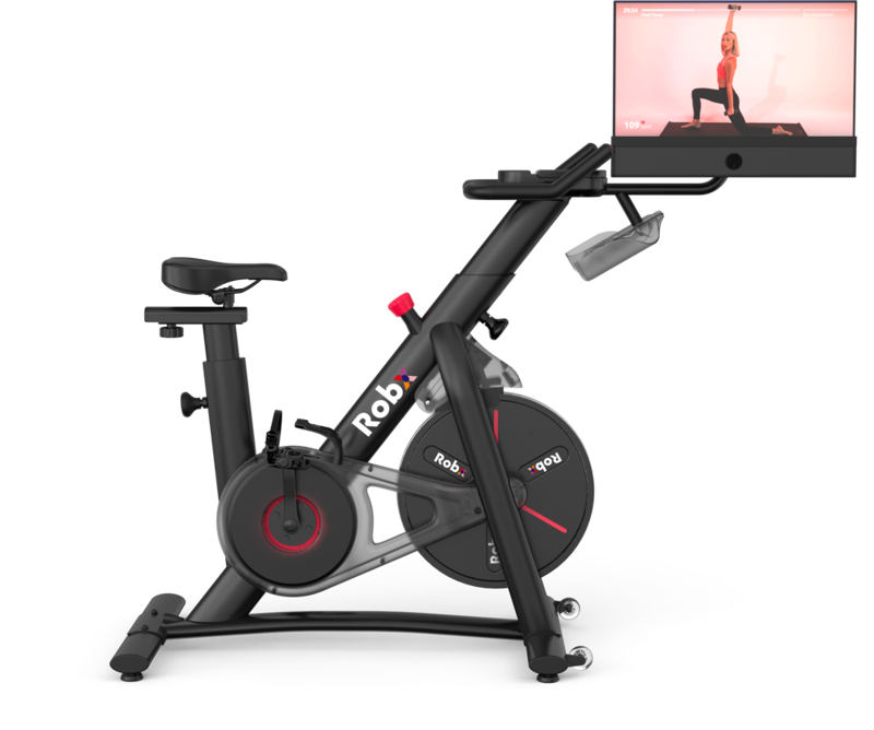 S20 Smart Spin Bike Fhd 22 Inç Ekran Hoparlör Ses Sistemi Wifi Bluetooth Kondisyon Bisikleti