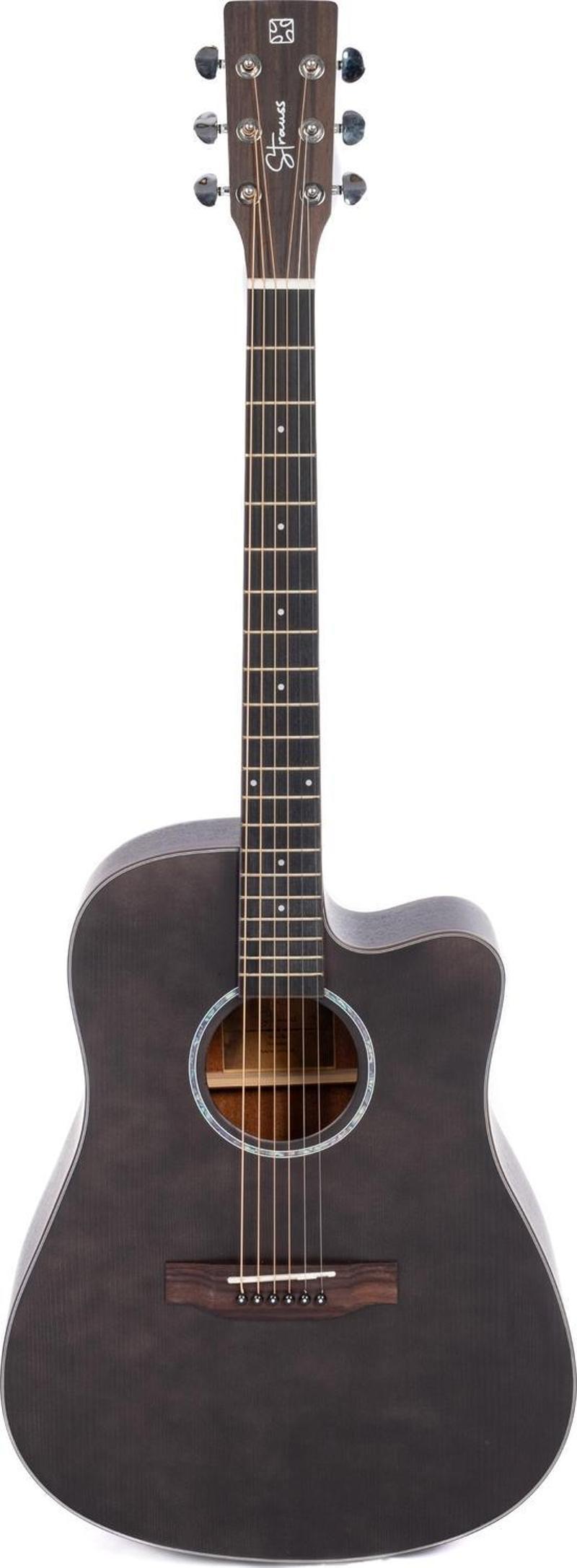 SAC-41BK Akustik Gitar - SİYAH