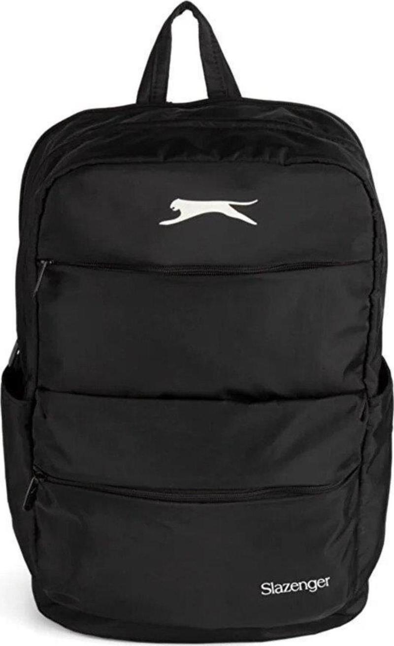 Me Sırt Çantası Slazenger Traveller Siyah Laptop Bölmeli Okul Sırt Çantası