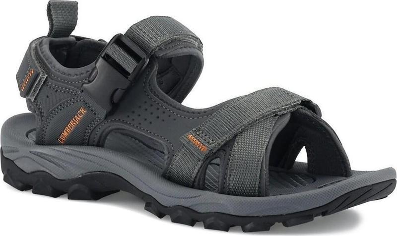 Laggun 4Fx Gri Comfort Casual Anatomik Sandalet