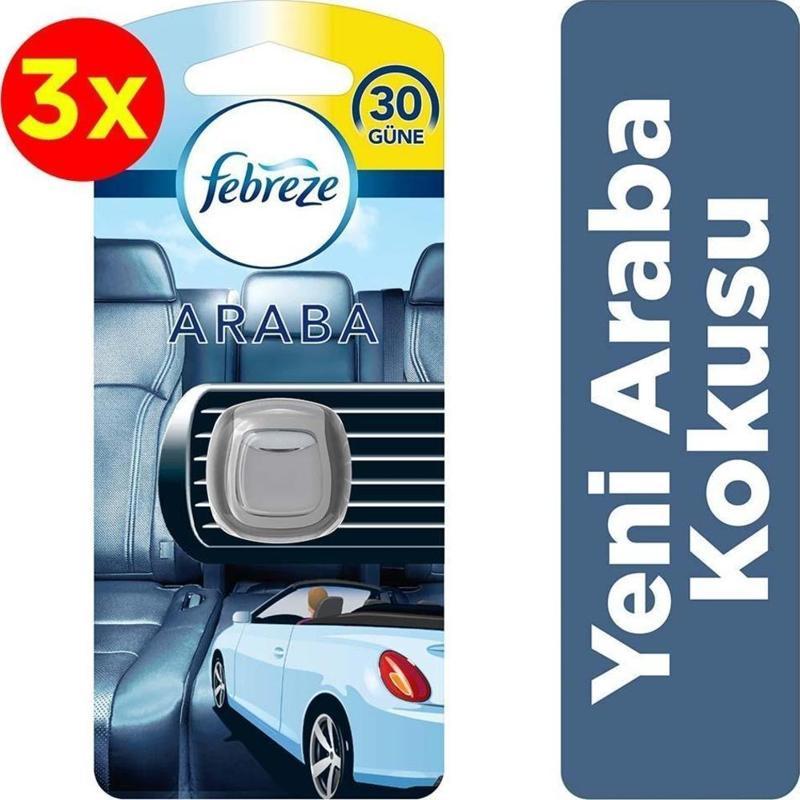 Hava Ferahlatıcı Yeni Araba Kokusu 2 Ml x3