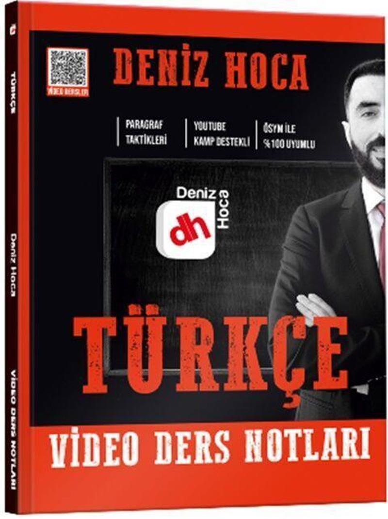 Deniz Hoca Tüm Sınavlar İçin Türkçe Video Ders Kitabı KR Akademi