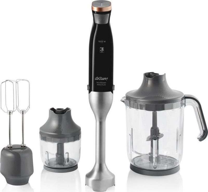 Technoart Maxi Plus Neo AR1115-S 1500 W El Blender Seti