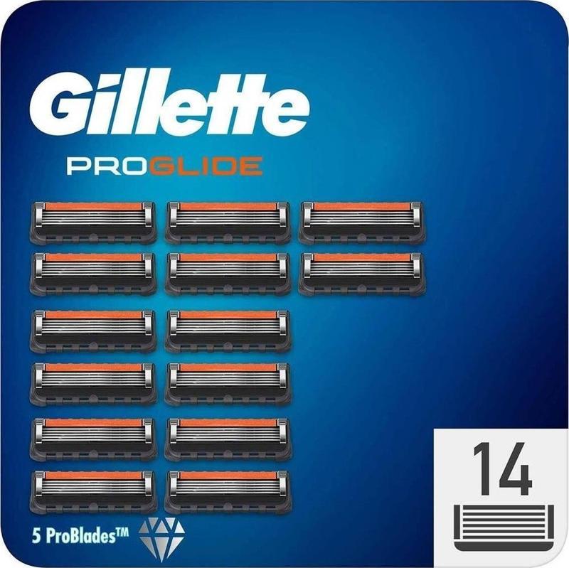 Fusion Proglide Yedek Tıraş Bıçağı 14 Adet - Karton Paket