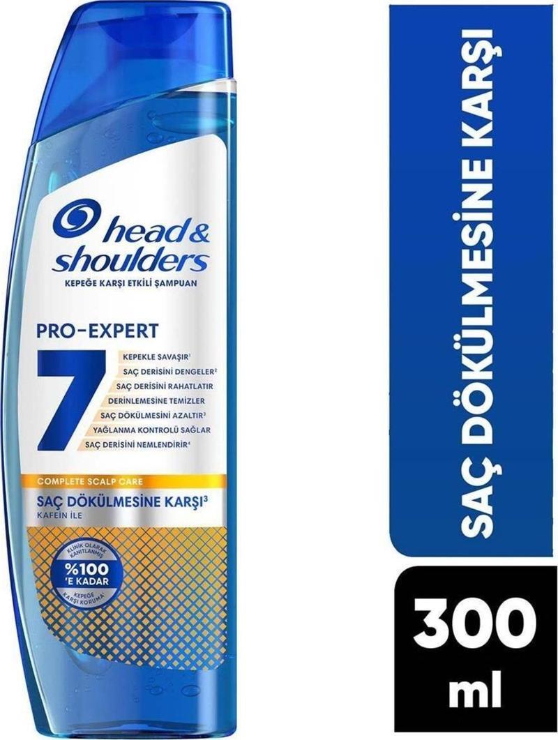 Head & Shoulders Kepek Karşıtı Pro-Expert 7 Dökülme Savunması Kafeinli 300Ml Şampuan