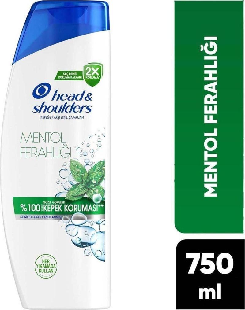 Head And Shoulders Şampuan Mentol Ferahlığı 1İn1 750 Ml