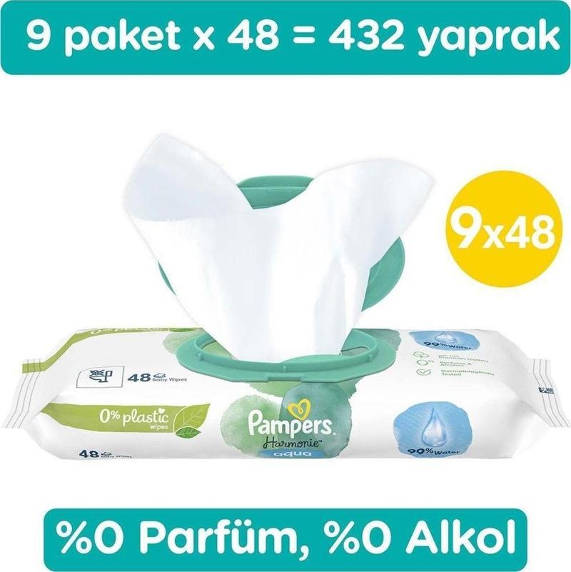 Pampers Premium Islak Havlu 432 Adet