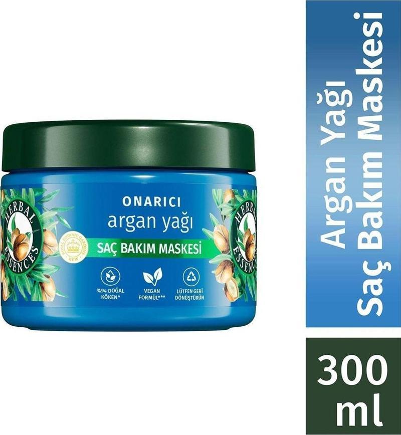 Onarıcı Argan Yağı Saç Bakım Maskesi 300Ml