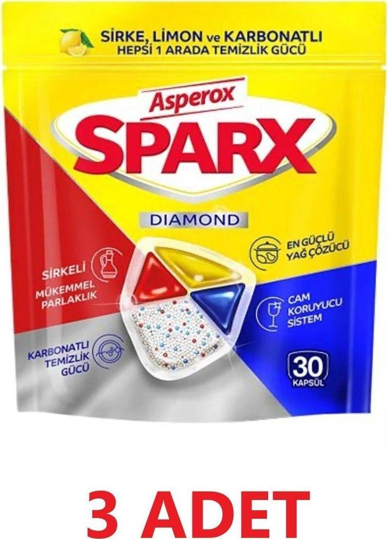 Sparx Bulaşık Makinesi Deterjanı 90 Tablet