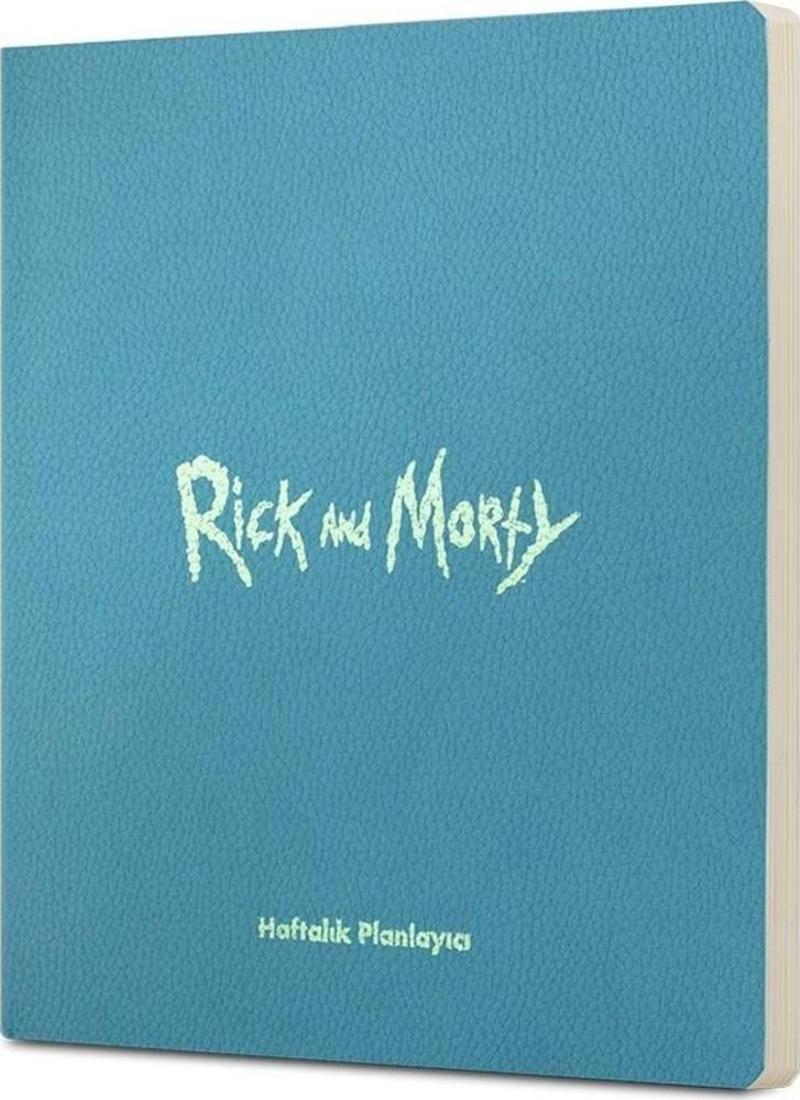 Planlayıcı Tarihsiz Rick And Morty 15x17 Cm Yeşil Tarihsiz Planlayıcı