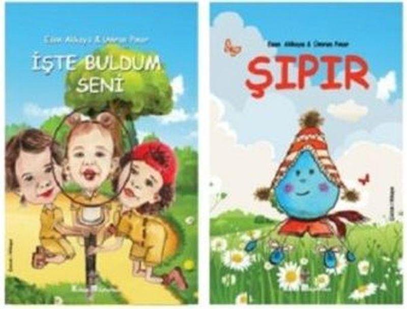 Kitap Müptelası Yayınları Şıpır ve İşte Buldum Seni Renkli Çocuk Kitabı Seti - 2 Kitap Takım - Esen Akkaya