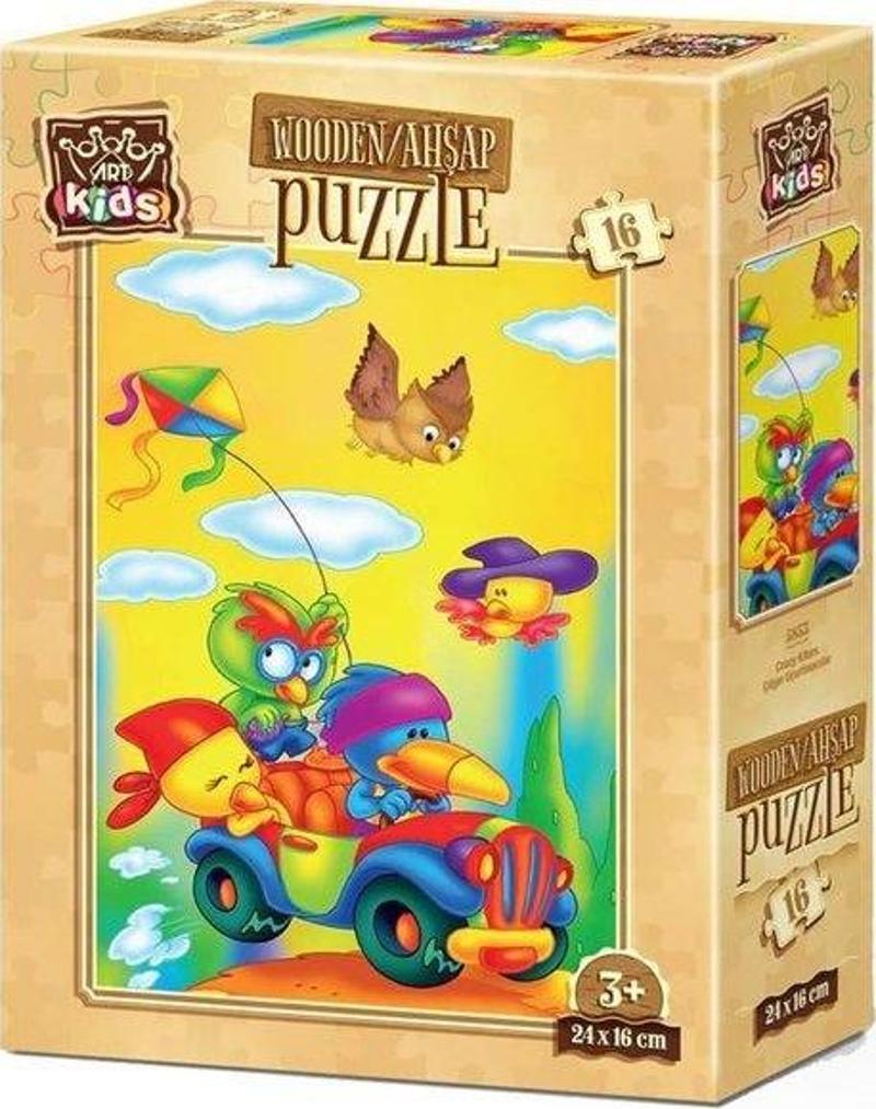 Çılgın Uçurtmacılar 16 Parça Ahşap Puzzle 5853