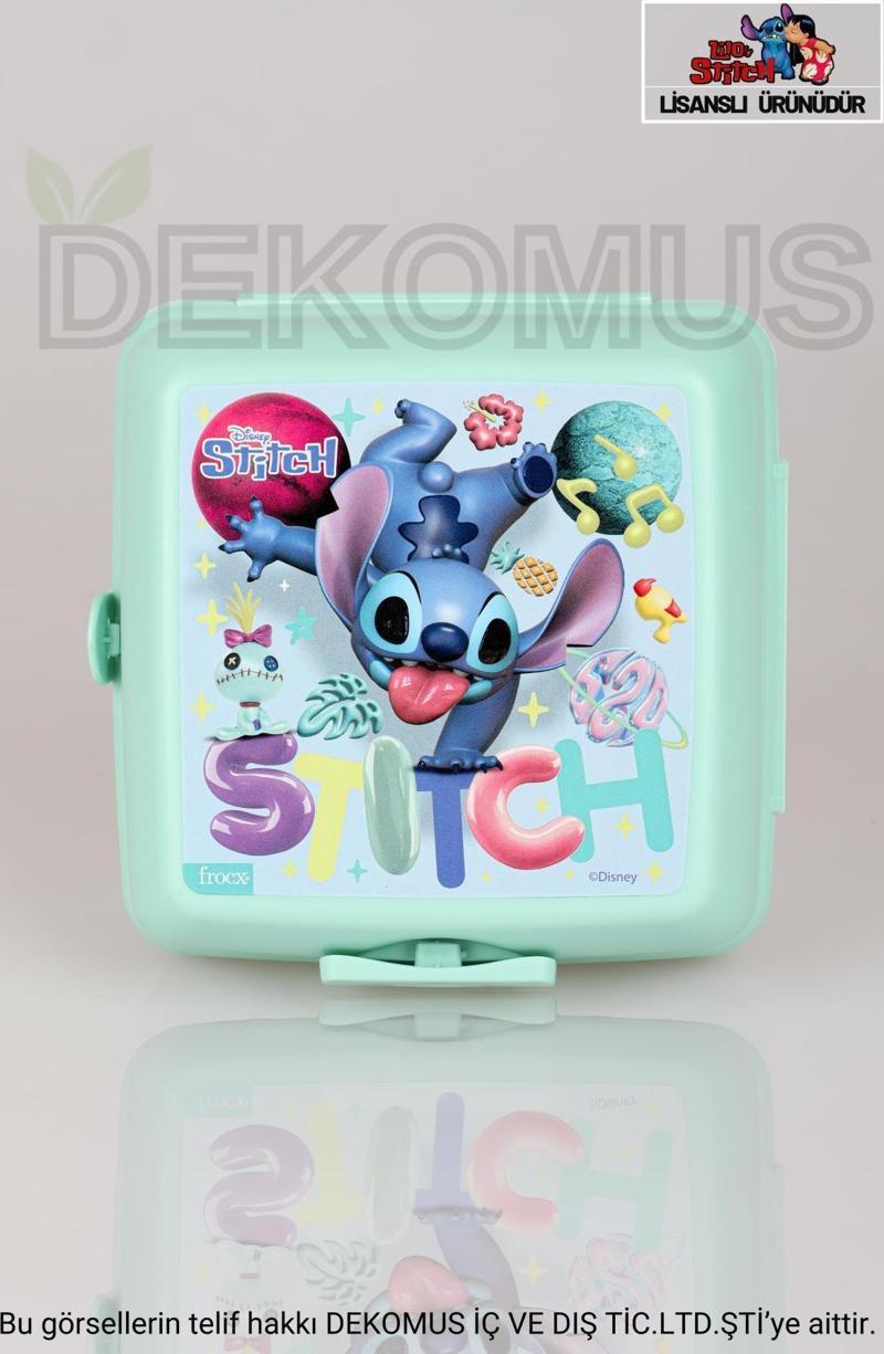 LİSANSLI STITCH 2 KATLI BESLENME KUTUSU / LUNCH BOX