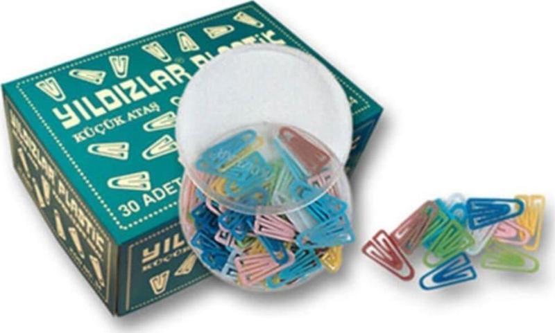 Ataş Plastik Küçük Plastik Ataş (1 Paket 30 Adet)