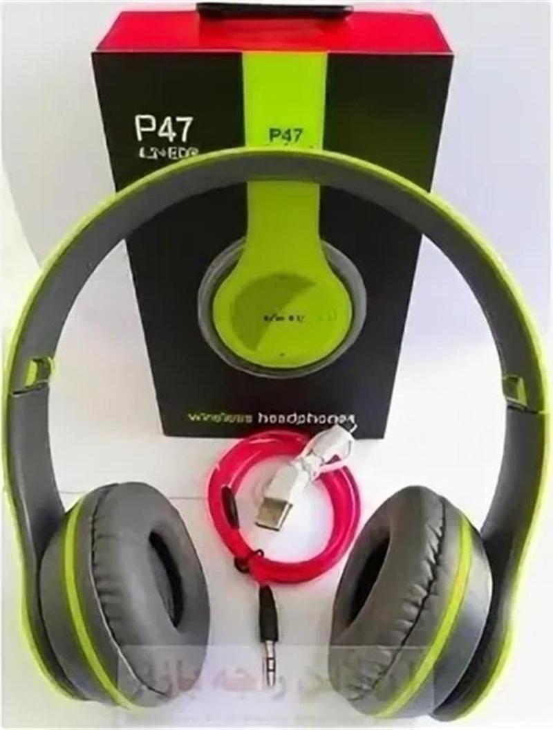 St-3 P47 Yeşil Wireless Baş Üstü Kulaklık