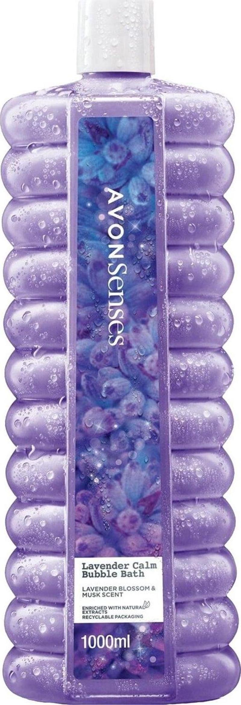 Senses Lavender Calm Lavanta Kokulu Banyo Köpüğü 1 Lt. Onlu Set