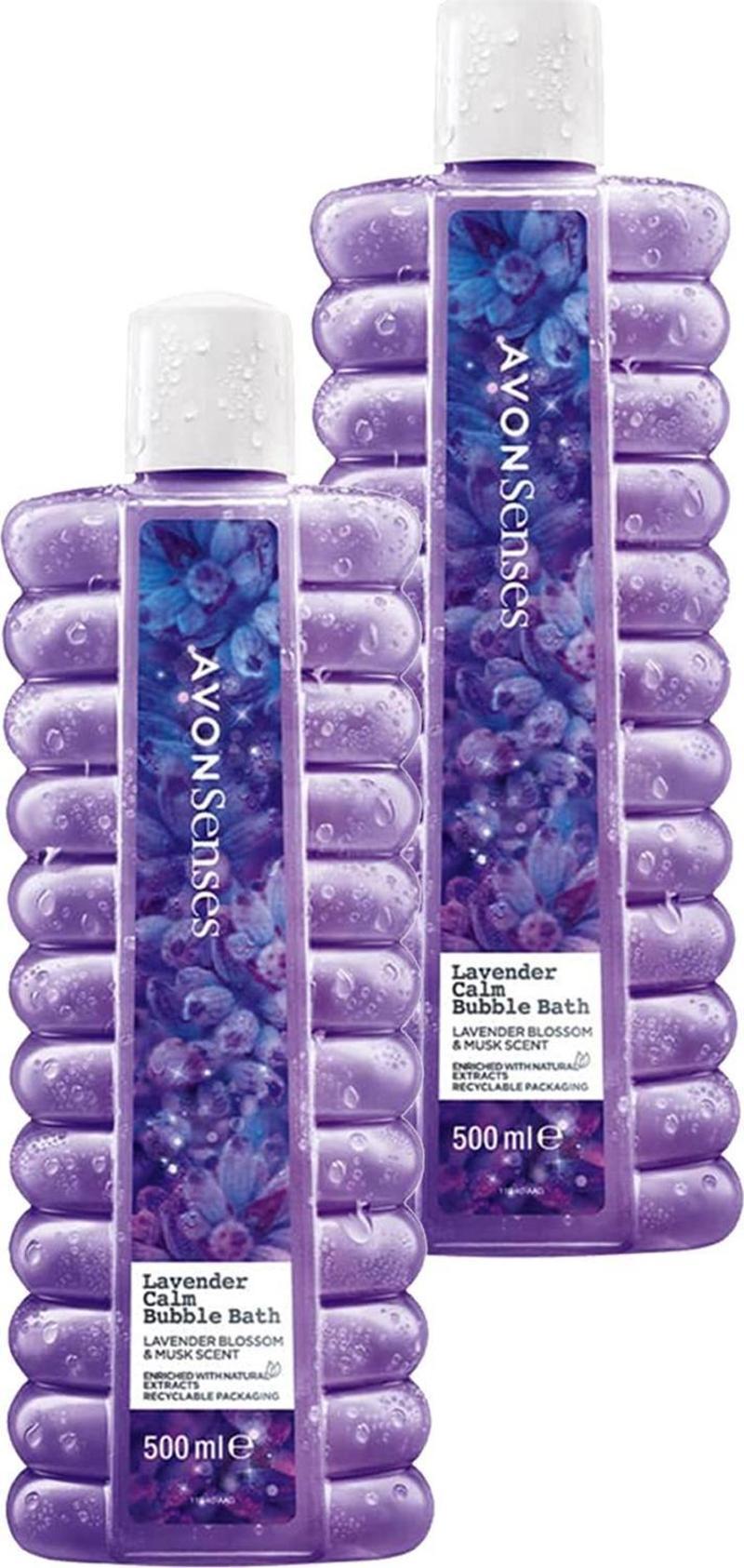 Senses Lavender Calm Lavanta Kokulu Banyo Köpüğü 500 Ml. İkili Set