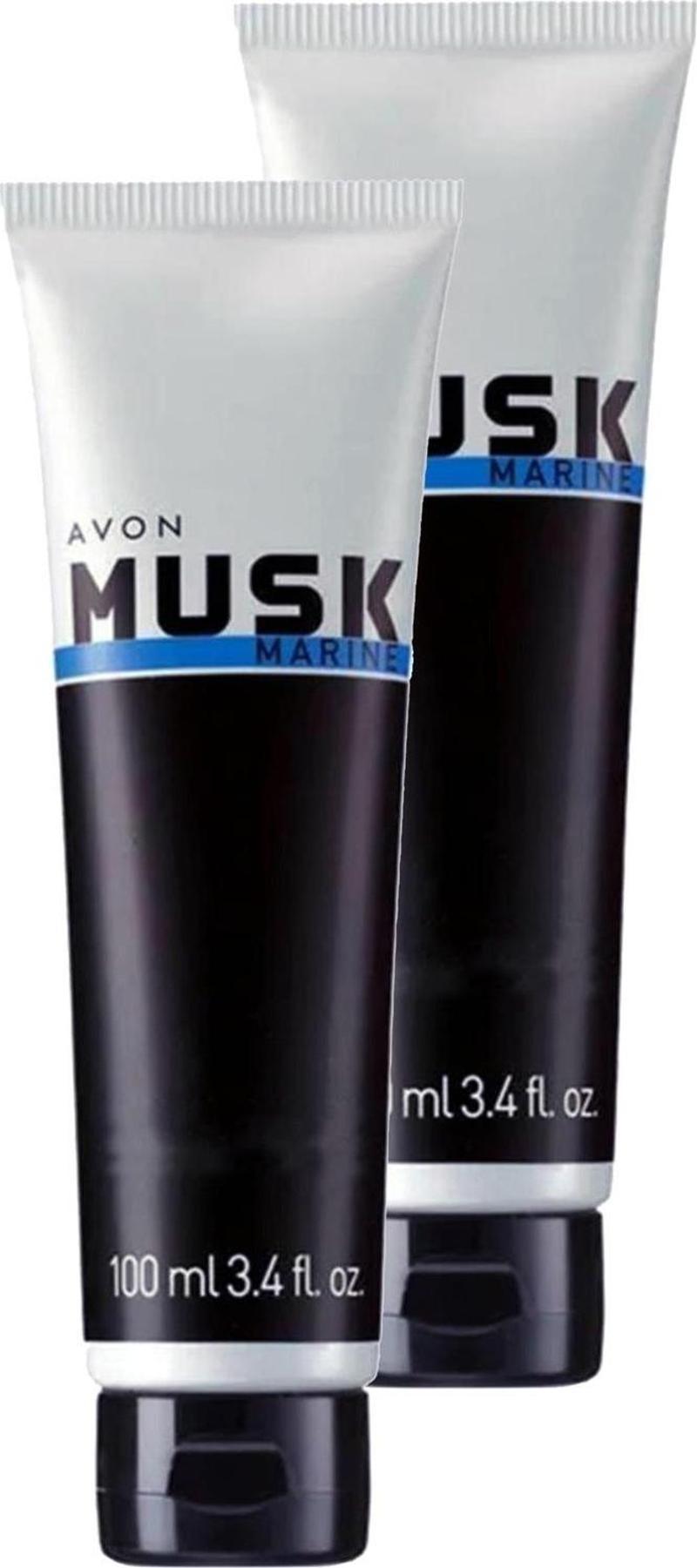 Musk Marine Tıraş Sonrası Jel 100 Ml. İkili Set