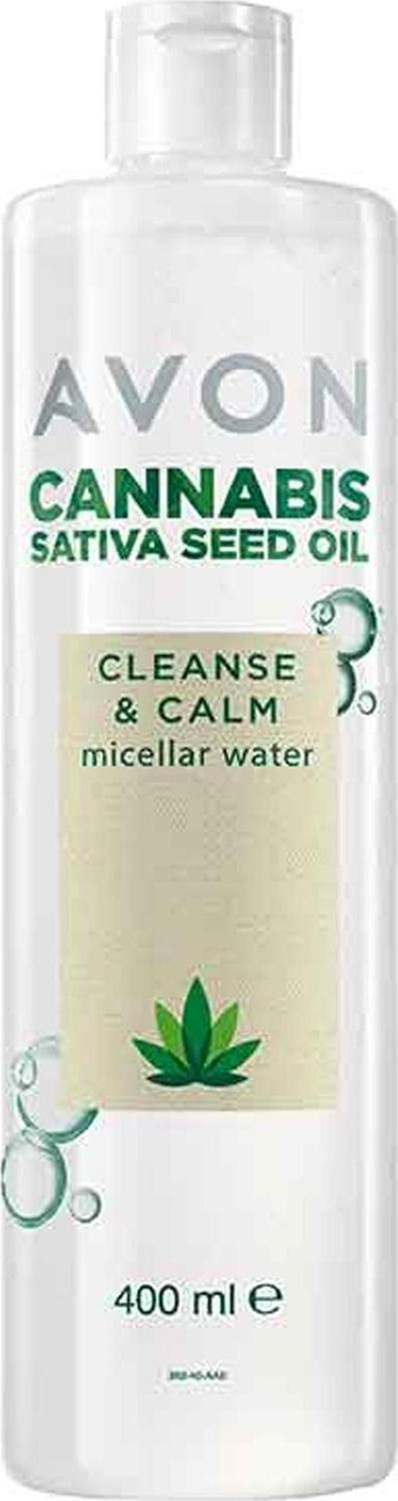 Cannabis Sativa Tohumu Yağı Micellar Cilt Temizleme Suyu 400 Ml.
