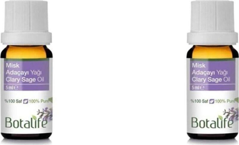 Misk Adaçayı Yağı ( Clary Sage ) 5 Ml. X 2 Adet Mıskadacayı