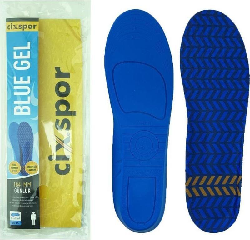 Spor Blue Gel Ayakkabı Tabanlığı Lacivert-Saks