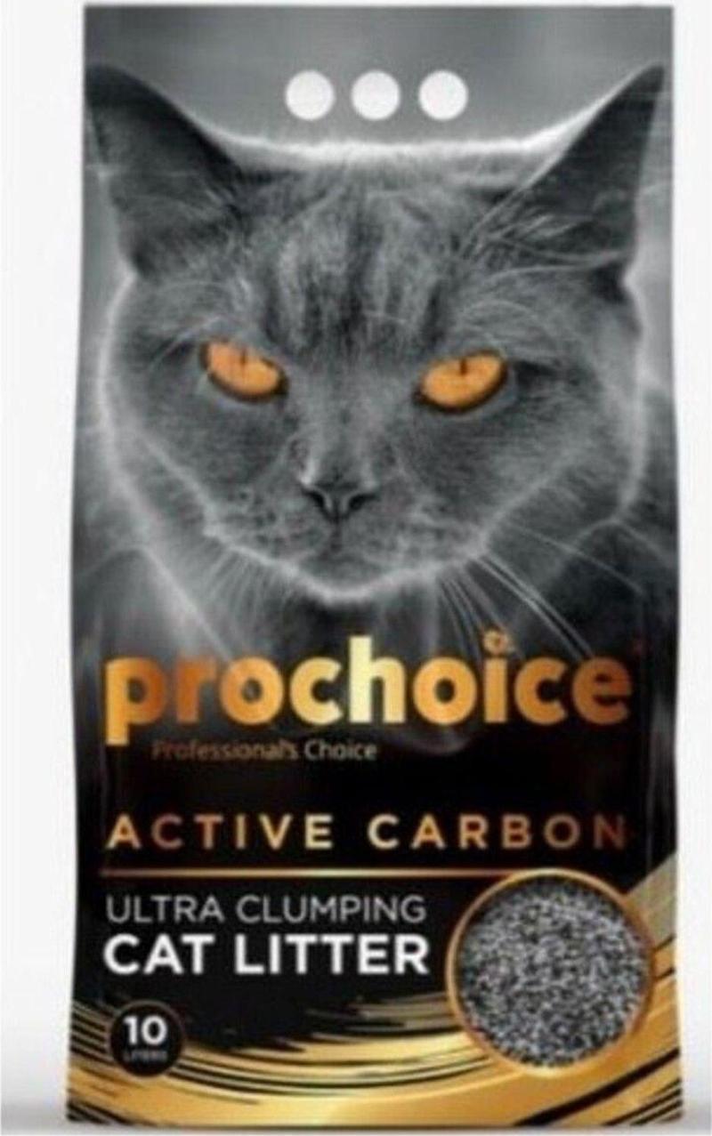 Pro Choice Bentonit Kedi Kumu Karbon 10 lt