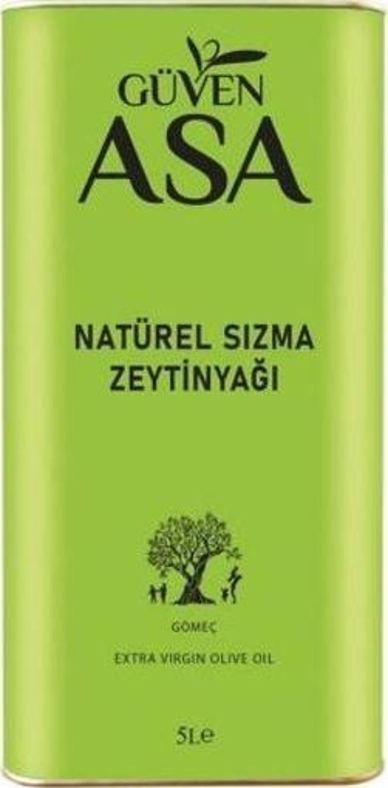 2'li Güven Asa Naturel Sızma Zeytinyağı 5 Lt.