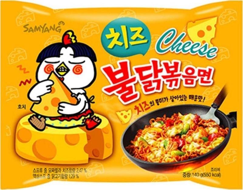 Buldak Cheese Hot Chicken Flavor 140 G